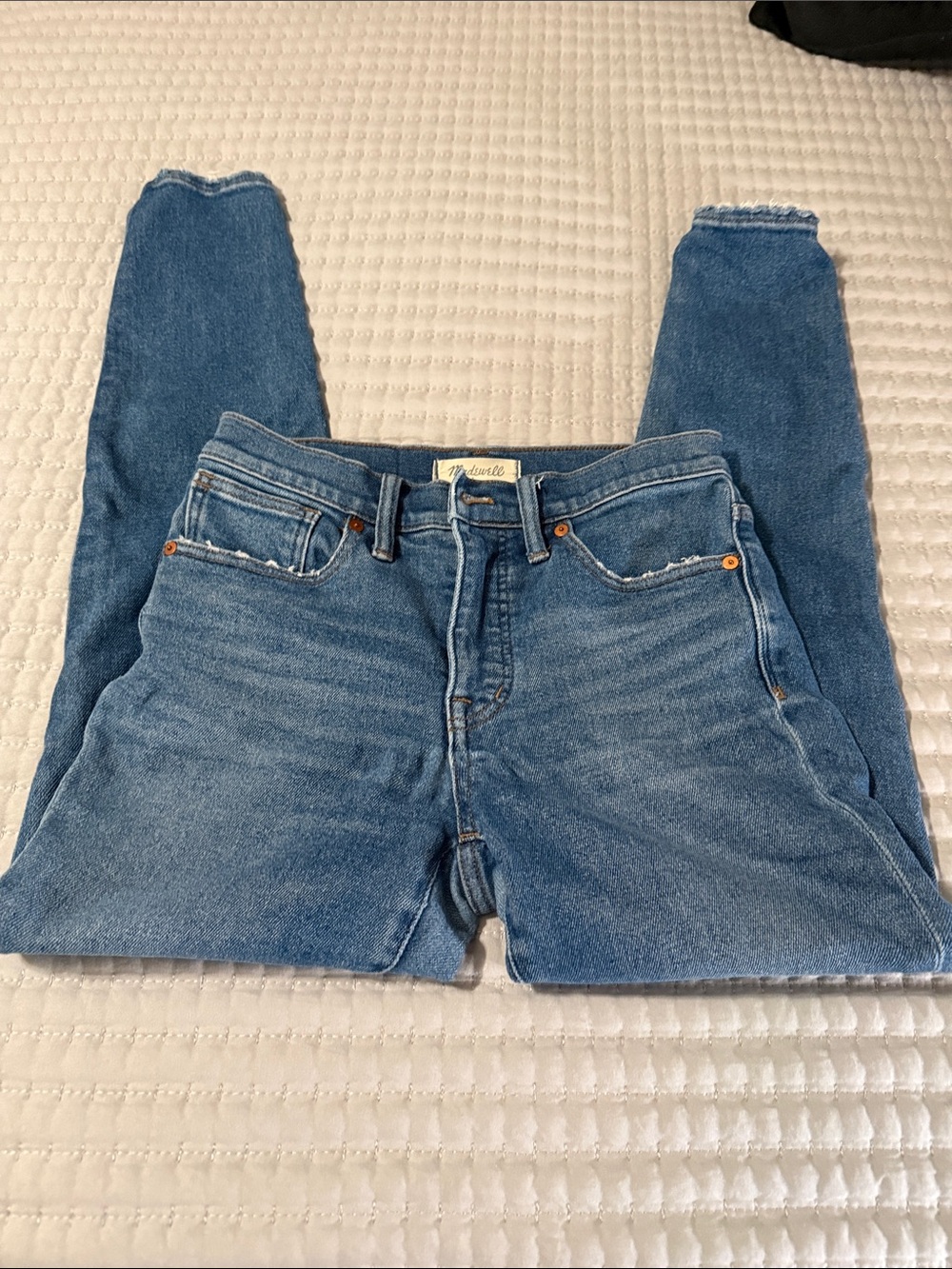 Madewell Women's Skinny Jeans in Classic Blue Denim size 27